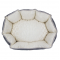 15858 LUXE DAISY меко легло 65x40x20H см сиво